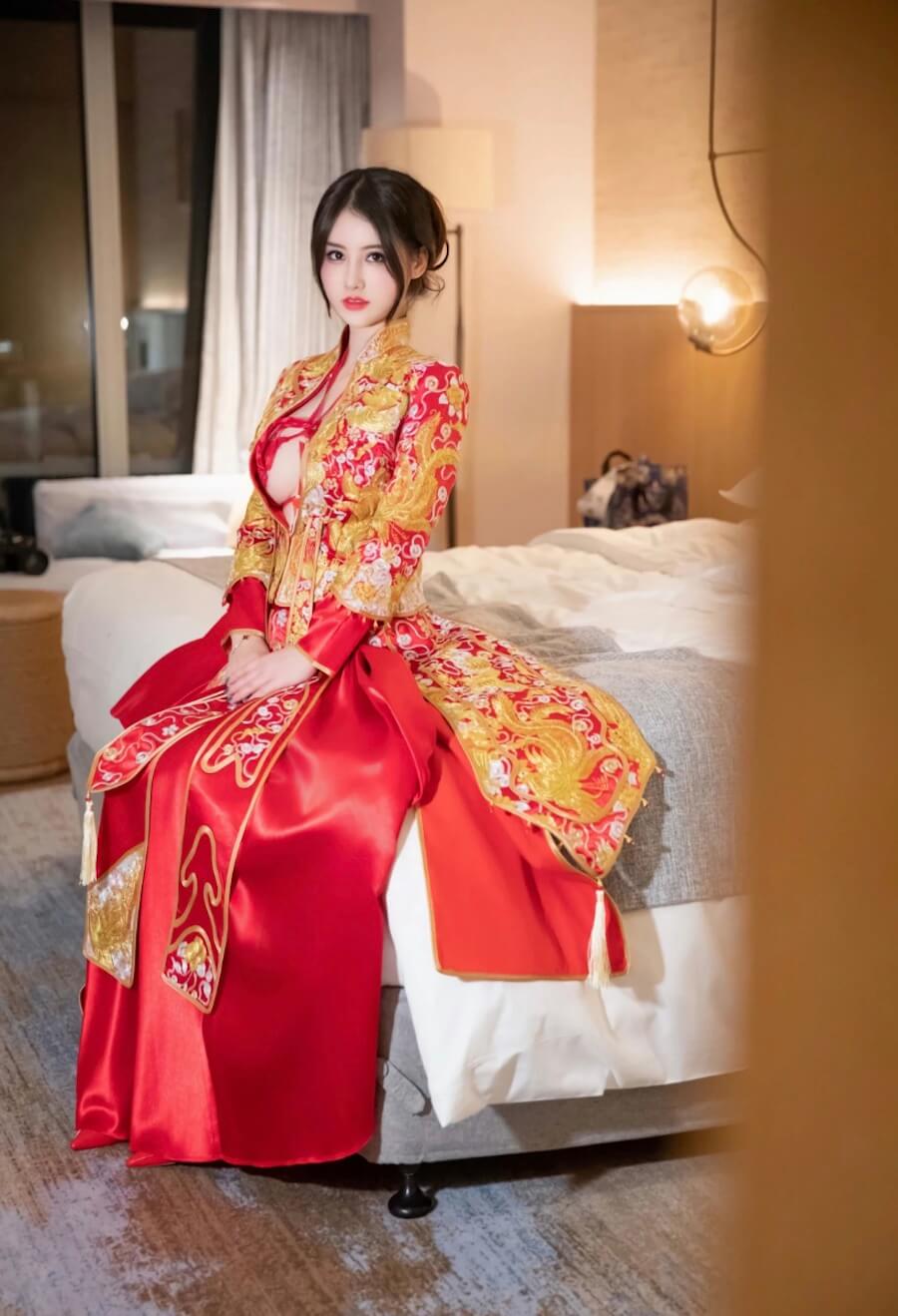 秀人网 诗诗kiki 秀禾服肉丝美腿新娘写真合集全套下载[116套][持续更新]