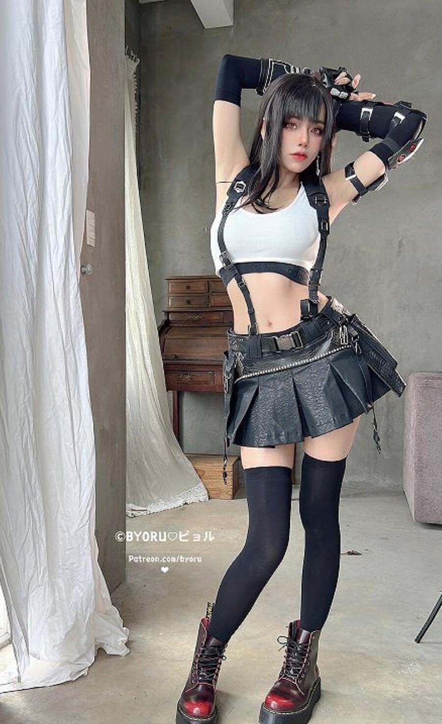 日本美女 Byoru Tifa蒂法cosplay魅力高清写真合集下载
