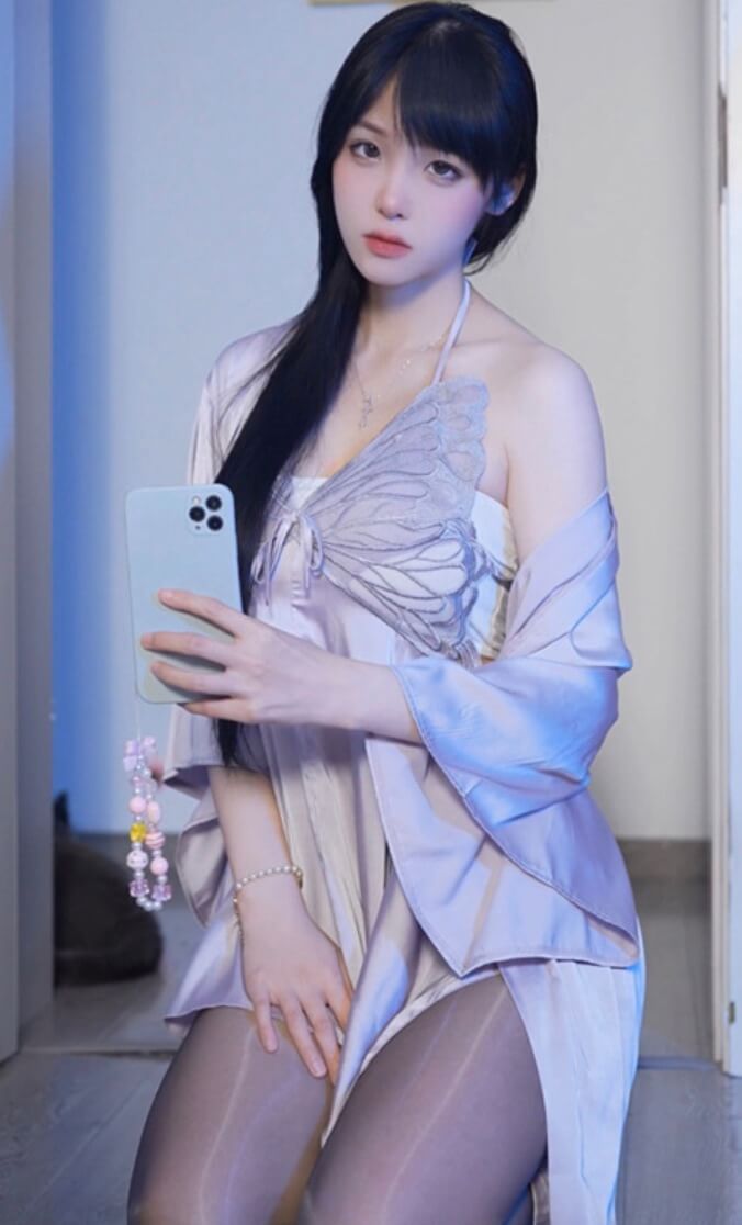 抖音 清风皓月 微密圈黑丝吊带清冷女神写真合集资源下载[5套][持续更新]