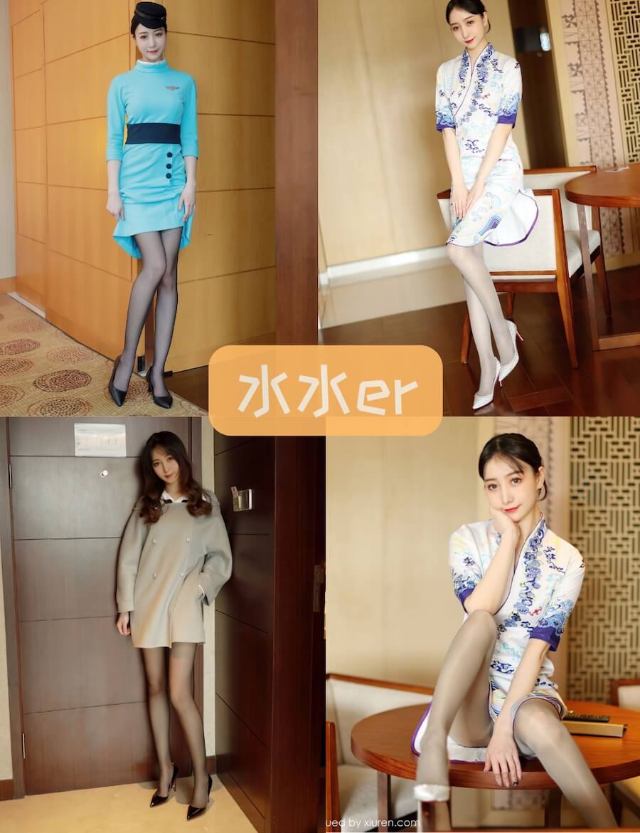 秀人网 水水er 蓝色空姐制服写真合集大全资源下载[16套][持续更新]